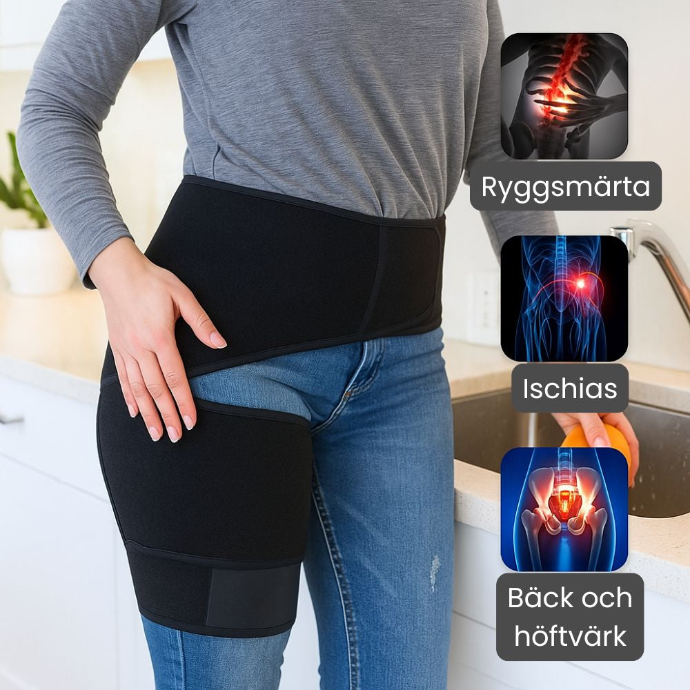 NordHeal Rygg & IschiasBälte™ - NordHeal